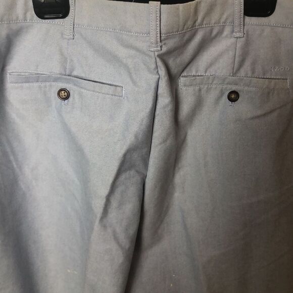Izod Men's Blue Straight Fit Dress Pants Size 40x32 - Picture 4 of 4